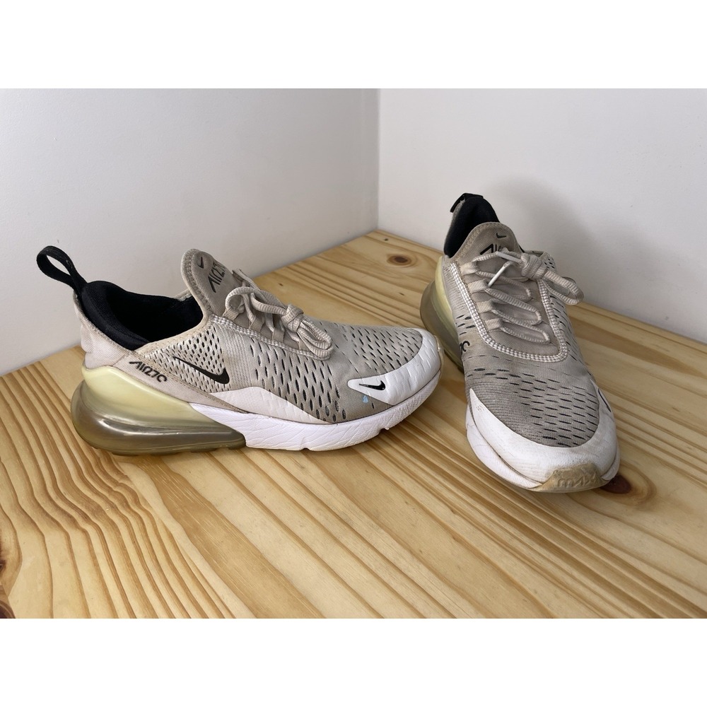 Nike Shoes Women 8.5 White Air Max 270 Training Running Gym Crossfit AH6789-100